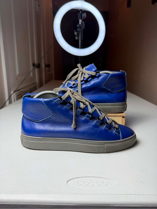 Balenciaga Shoes - Balenciaga Electric Blue Arena Sneaker women Sz 39 /US 9